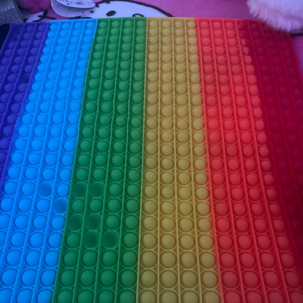 Huge rainbow popiy
